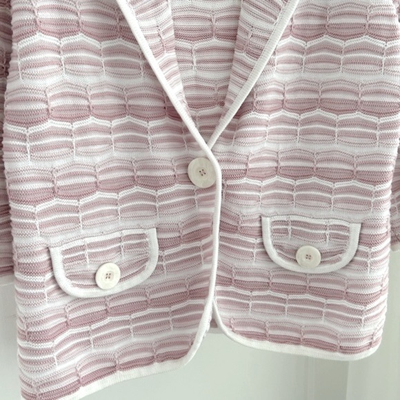 Luisa Spagnoli size M Cotton Sweater Blazer - Picture 6 of 16